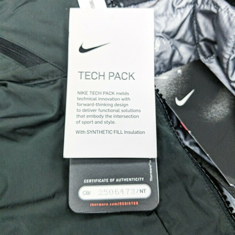 Nike Tech Pack Jacket Men's Synthetic Fill Vest - Picture 5 of 12
